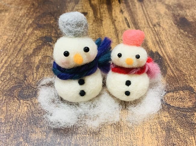 羊毛フェルトで作るクリスマスの飾りつけ5選