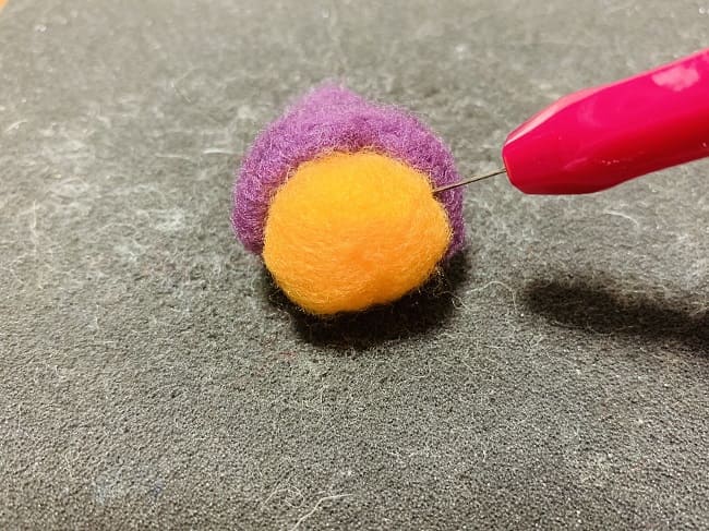 autumnꕤ⋆.秋作品!!＼さつまいも／お芋掘り!!羊毛フェルト 羊毛フェルトの焼き芋の作り方